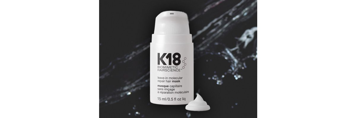 K18 Haarpflege Maske - patentierte, bioaktive Peptidbehandlung. - K18 Haarpflege Maske - patentierte, bioaktive Peptidbehandlung.