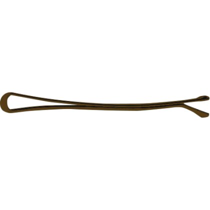 Baronesse Haarklemmen 5cm braun
