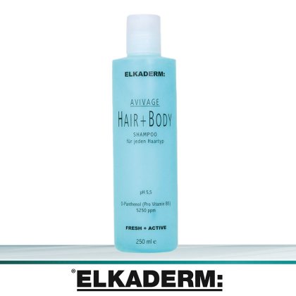 Elkaderm AVIVAGE Hair & Body Shampoo  250 ml