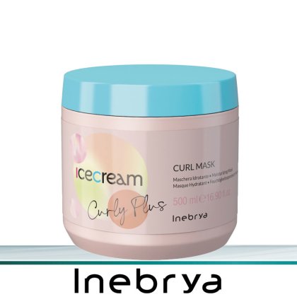 Inebrya Ice Cream Curly Maske 500 ml