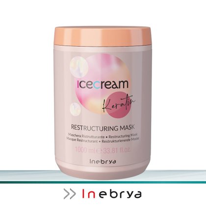 Inebrya Ice Cream Keratin Restrukturing Mask 1 L