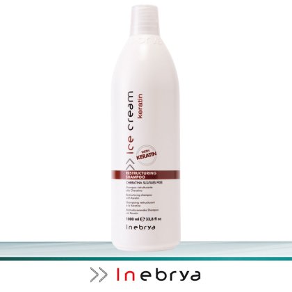 Inebrya Ice Cream Restruct Keratin Shampoo 1 L