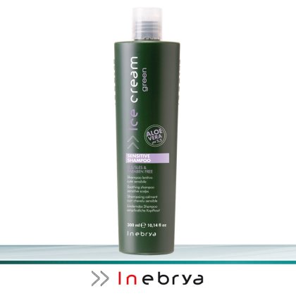 Inebrya Ice Cream Green Sensitive Shampoo 300 ml