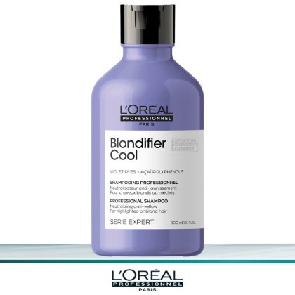 Loreal Serie Expert Blondifier Cool Shampoo 300 ml