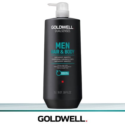 Goldwell Men Hair & Body Shampoo 1 L