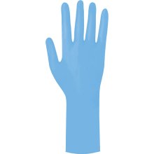 Nitril-Handschuhe lang blau
