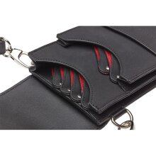 Efalock Scherentasche PREMIUM mit Klappe schwarz