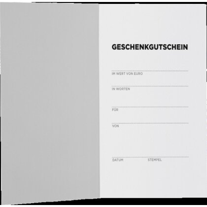 Dusy Geschenkgutscheine 25er