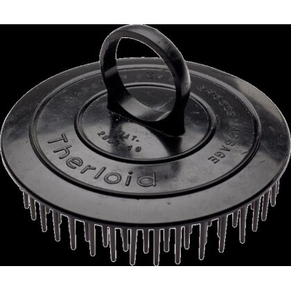 Efalock Wellness Kopfmassagebürste mit Ring schwarz