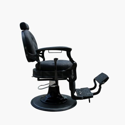 Barburys Malone Herrenstuhl/Barberstuhl schwarz