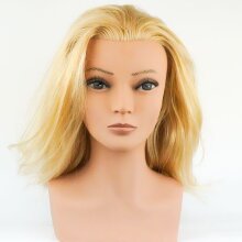 Limage Übungskopf SANDRA lichtblond Eurohaar 30 cm