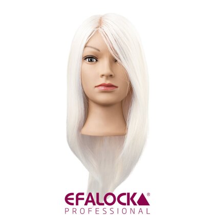 Efalock Stelle Miss Goat Haar weiss 35cm