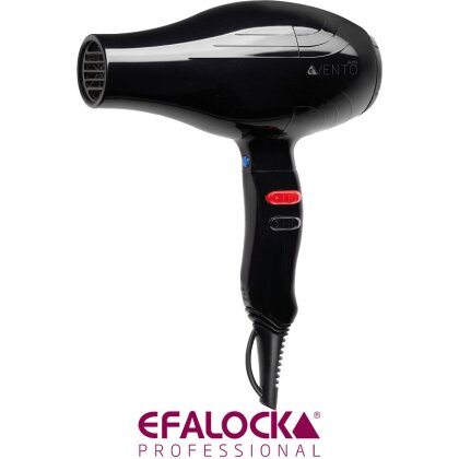 Efalock Haartrockner eVento puro schwarz