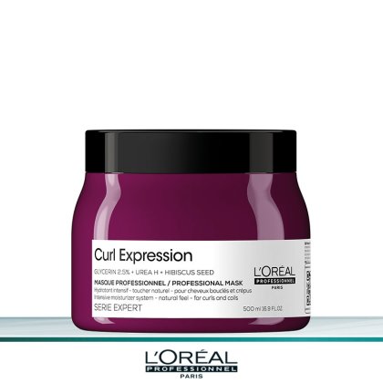 Loreal Serie Exptert Curl Expression Feuchtikeits-Maske 500 ml