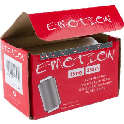 Emotion Alufolie 250m/15my/12cm Abreißkarton
