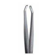 Erbe Pinzette 92384, gekröpft 9cm rostfrei