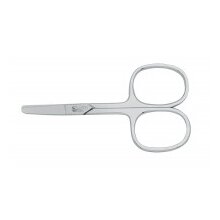 Erbe Babyschere, Augenbrauenschere 91351, vernickelt 8cm