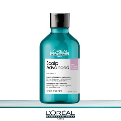 Loreal Scalp Advanced Anti-Discomfort-Shampoo 300 ml zur Beruhigung der Kopfhaut