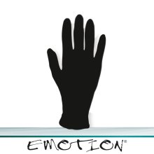 Emotion Nitril Handschuhe schwarz, puderfrei S