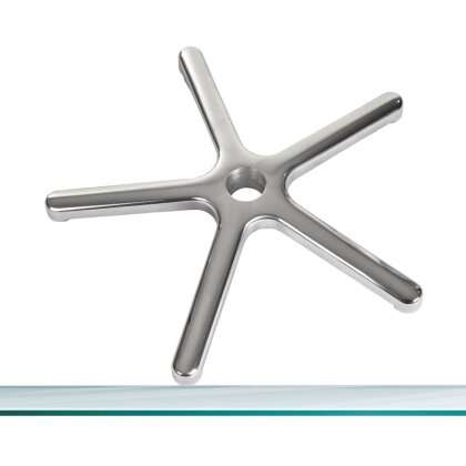 Efalock Ersatz-Fußkreuz "Classic" Aluminium