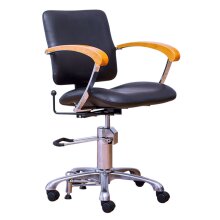 Comair Friseurstuhl London D Armlehnen Buche