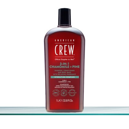 American Crew 3 in1 Chamomile + Pine Shampoo 1 L