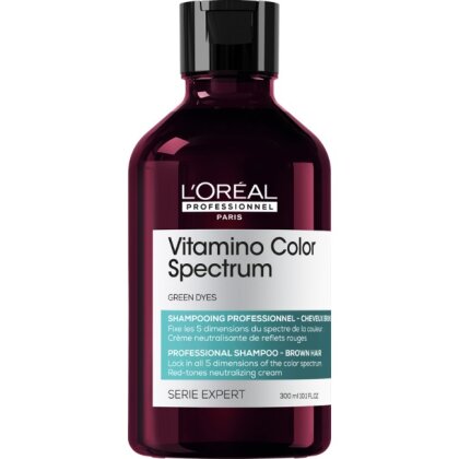Loreal Serie Expert Vitaminocolor Spectrum Shampoo Green 300 ml