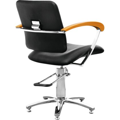 Comair Friseurstuhl London B Armlehne Buche
