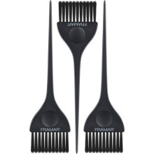 Framar Classic Color Brush 3-er Färbepinselset Schwarz