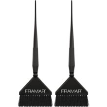 Framar Root Repair Brush 2-er Färbepinselset Schwarz