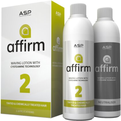 ASP affirm Cystein-Dauerwellset 2, 210 ml Ammoniakfrei