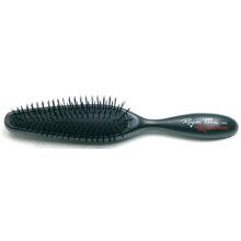 Roger Para  Bürste schmal schwarz 6rhg.Nylonborste