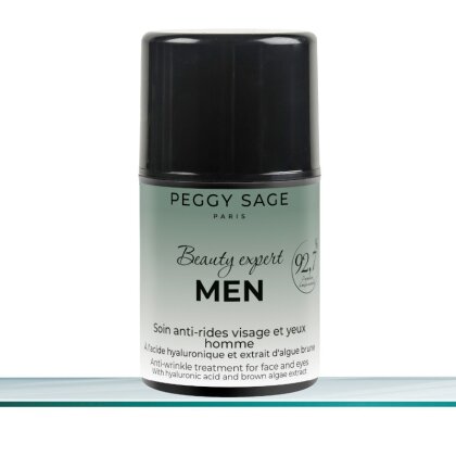 Peggy Sage Men Anti-Falten-Augen- und Gesichtscreme 50 ml