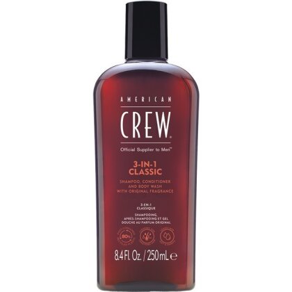 American Crew 3-in-1 Shampoo, Conditioner & Body Wash