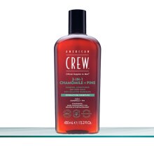 American Crew 3-in-1 Chamomile+Pine Shampoo 450 ml