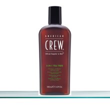 American Crew 3-in-1 Tea Tree Shampoo, Conditioner &...