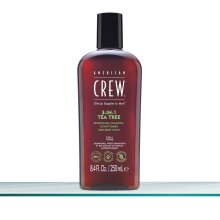 American Crew 3-in-1 Tea Tree Shampoo, Conditioner &...