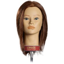 L´image Trainingskopf Rita Indisch Dunkelblond 20 cm