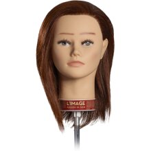L ´Image Trainingskopf Leoni Dunkelblond Indisch 25 cm