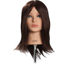 L ´Image Trainingskopf Alice Dunkelblond Indisch 30 cm