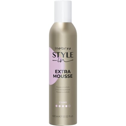 Inebrya Style-In Extra starkes Mousse Schaumfestiger 400 ml