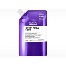 Loreal Serie Expert Keratin Alpha Sleek Shampoo Refill Liter