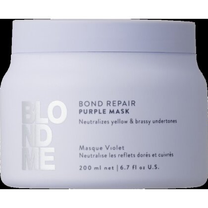 Schwarzkopf Blondme Bond Repair Purple Mask 200ml