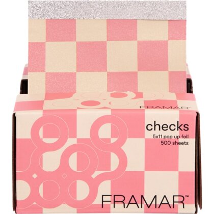 Framar Pop Up Foil Checkered 500 Blatt Strähnenfolie