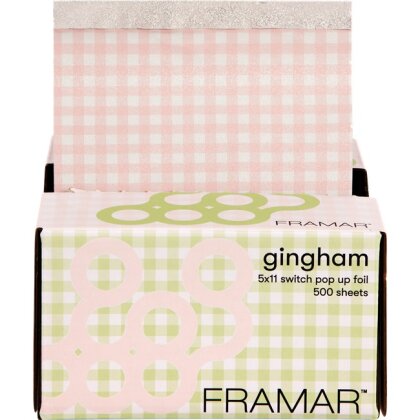 Framar Pop Up Foil Gingham Switch 500 Blatt Strähnenfolie
