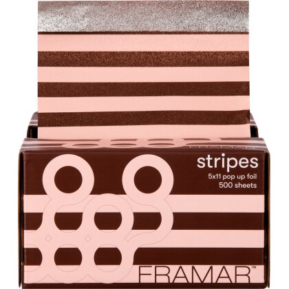 Framar Sheets  Pink Choc Stripes 500 Blätter