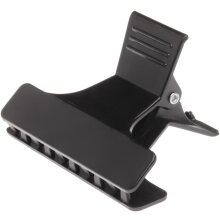 Efalock Abteilklammern schwarz 12 Stck.
