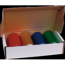 Efalock Alu-Strähnenfolie Set bunt 4 Stück: 50m...