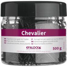 Efalock Hair Pins, Haarklemmen 5 cm schwarz 500 g