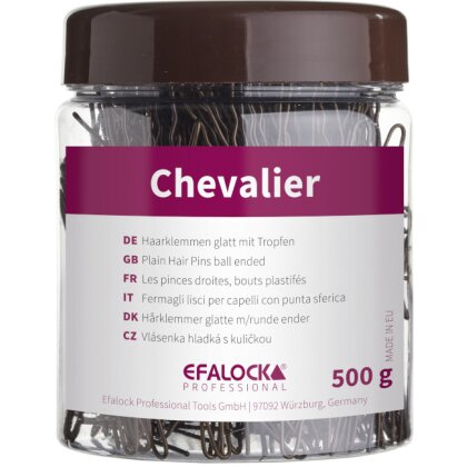 Efalock Hair-Pins, Haarklemmen 7 cm braun 500 g